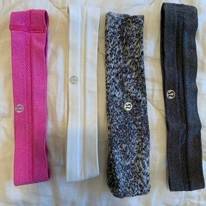 Lululemon headbands!! (Price for all 4)